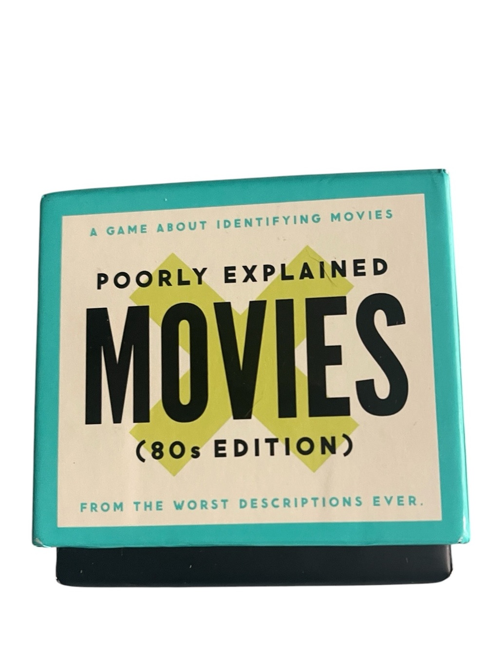 Brass Monkey Poorly Explained Movies 80s Edition Mini Card Party Game